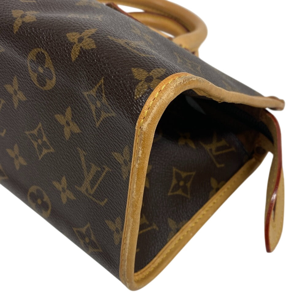 LOUIS VUITTON Handbag M40009 leather Brown Monogram Popan cool Women