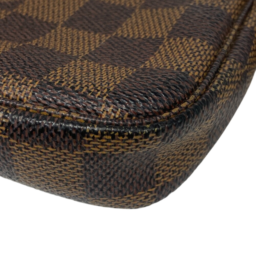 LOUIS VUITTON Pouch Damier Brown Accessory pouch Damier Mini Pochette Accessoar Women