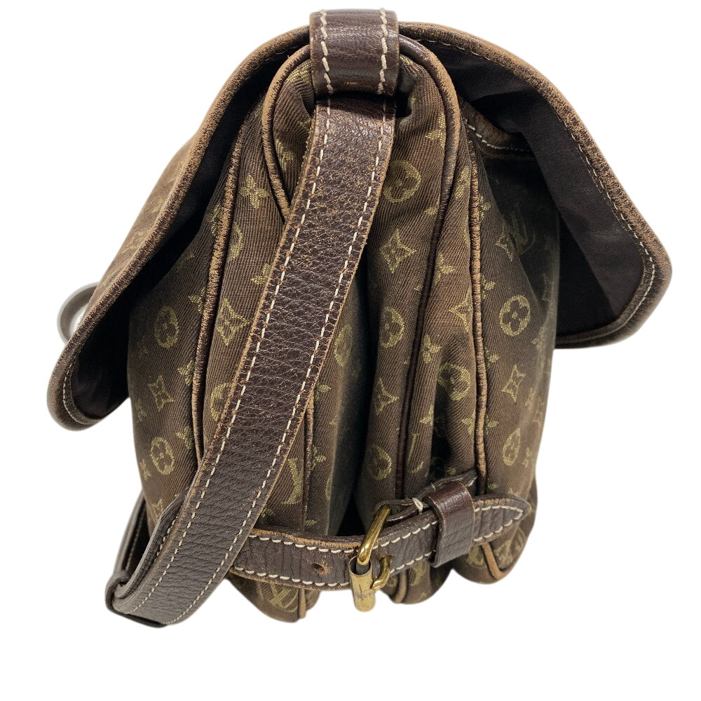 LOUIS VUITTON Shoulder Bag canvas Brown Monogram mini Lansaumur 30 Women