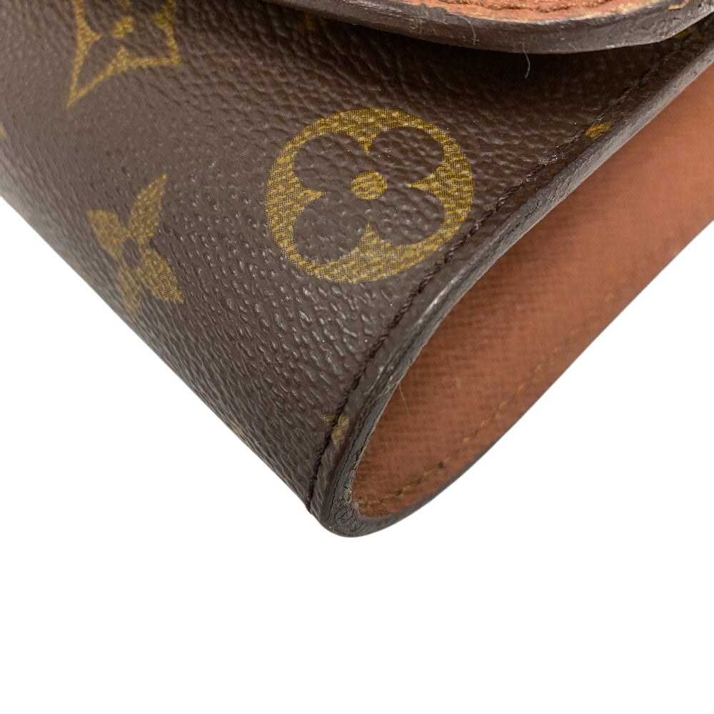 LOUIS VUITTON Shoulder Bag leather Brown Monogram Bordeaux27 Women