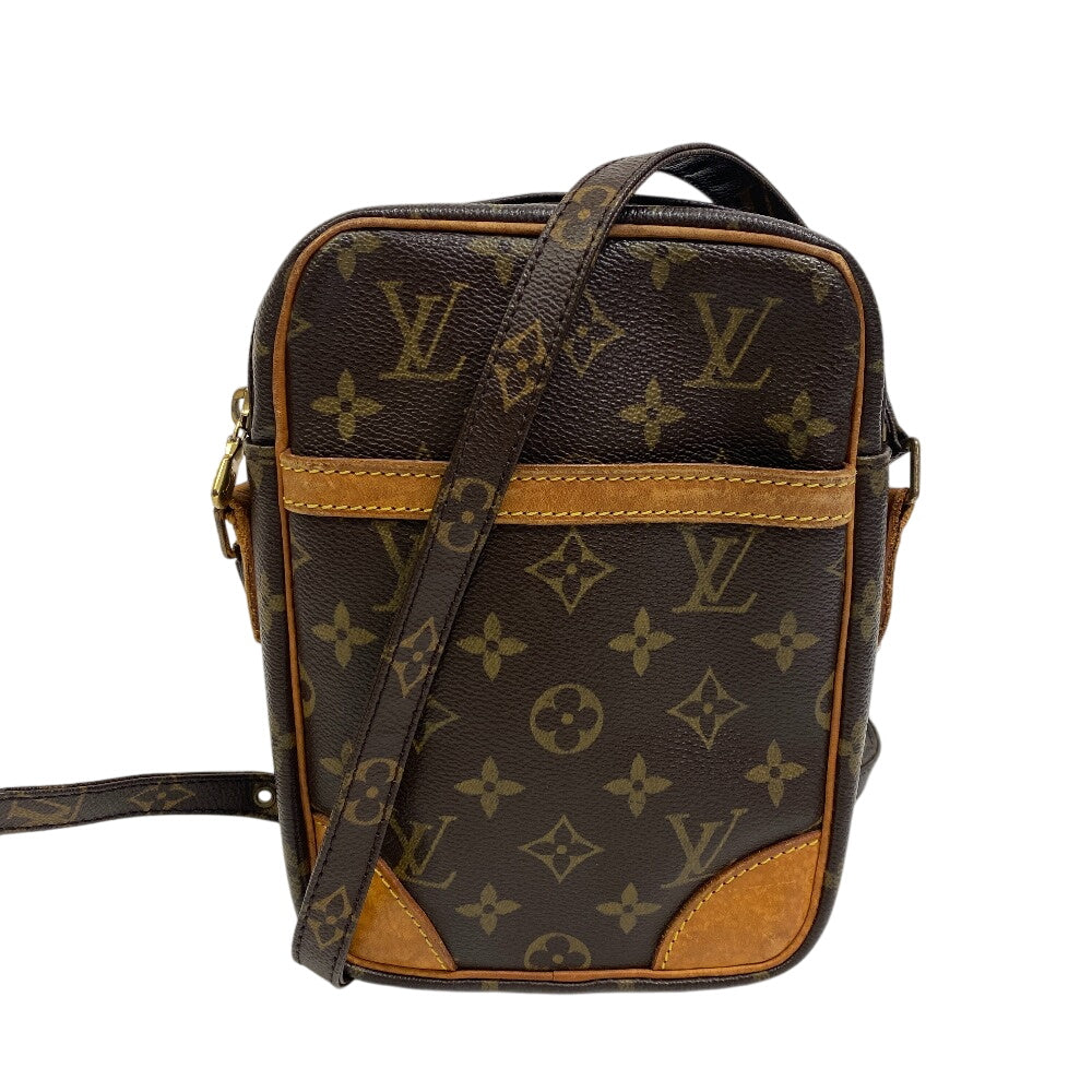 LOUIS VUITTON Shoulder Bag Monogram Brown Monogram Danube Women