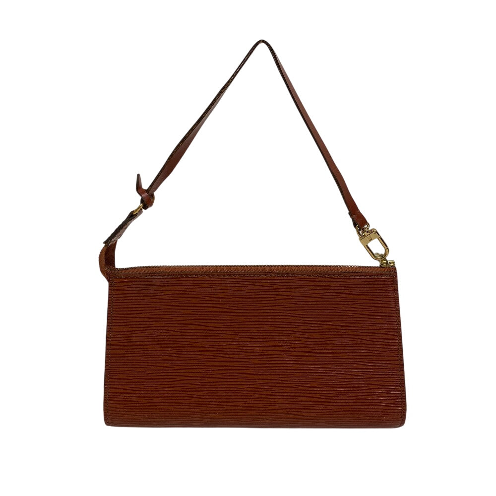 LOUIS VUITTON Pouch Epi Brown Epi Pochette Accessoar Women