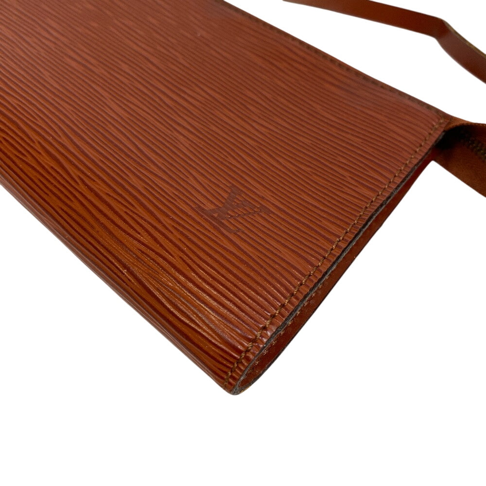 LOUIS VUITTON Pouch Epi Brown Epi Pochette Accessoar Women
