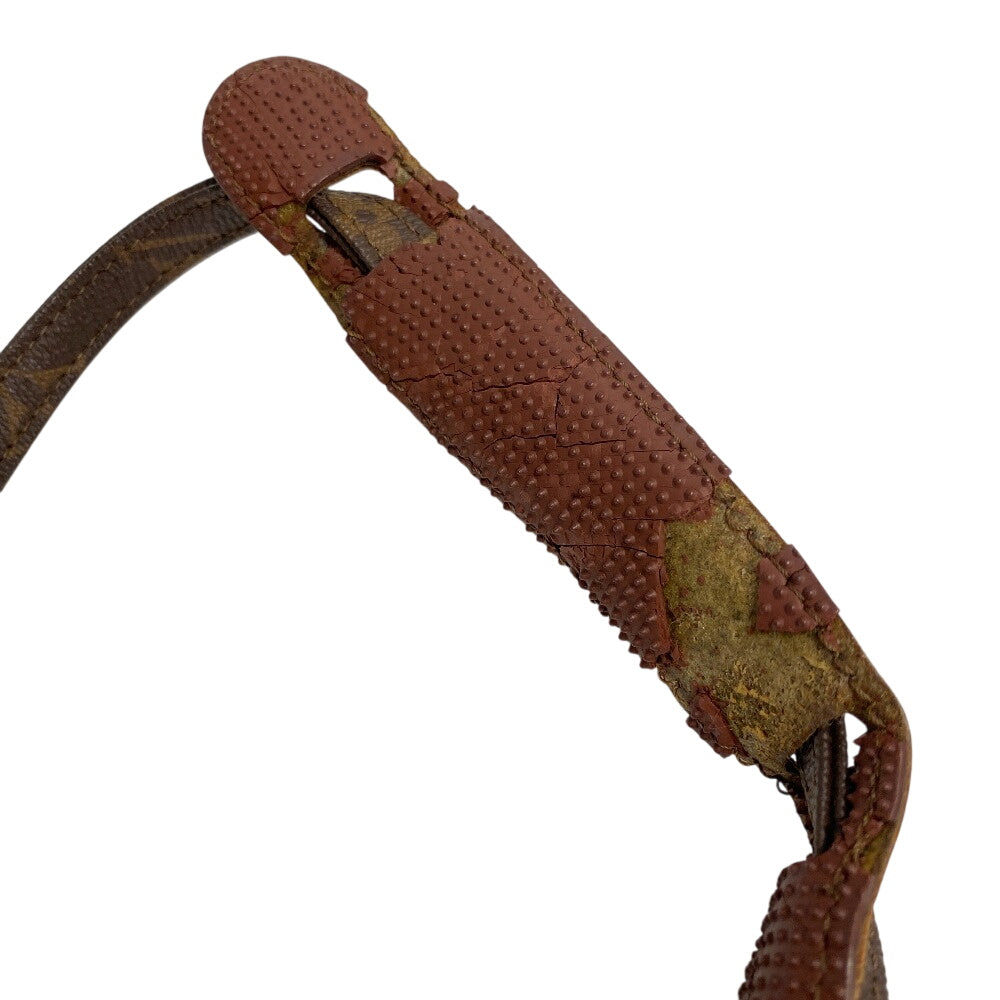 LOUIS VUITTON Shoulder Bag leather Brown Monogram Danube Women