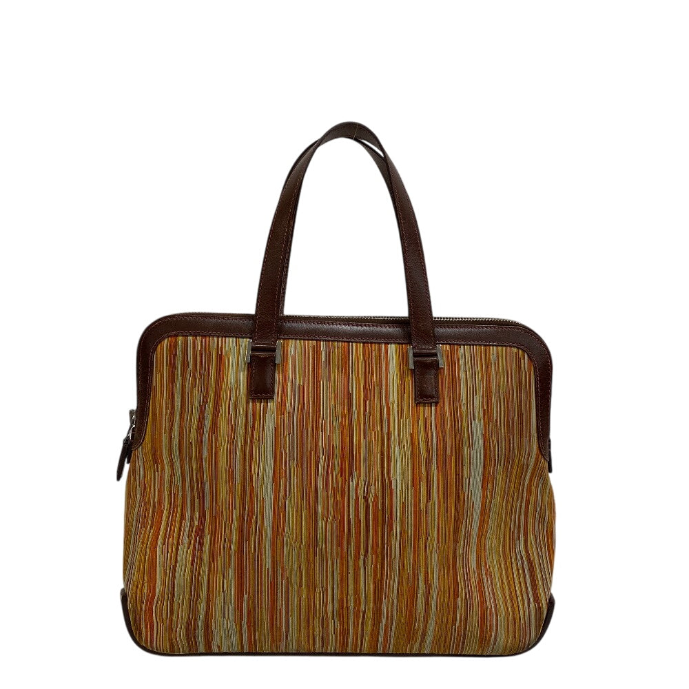 HERMES Handbag leather multicolor Vibrato Escapada Women
