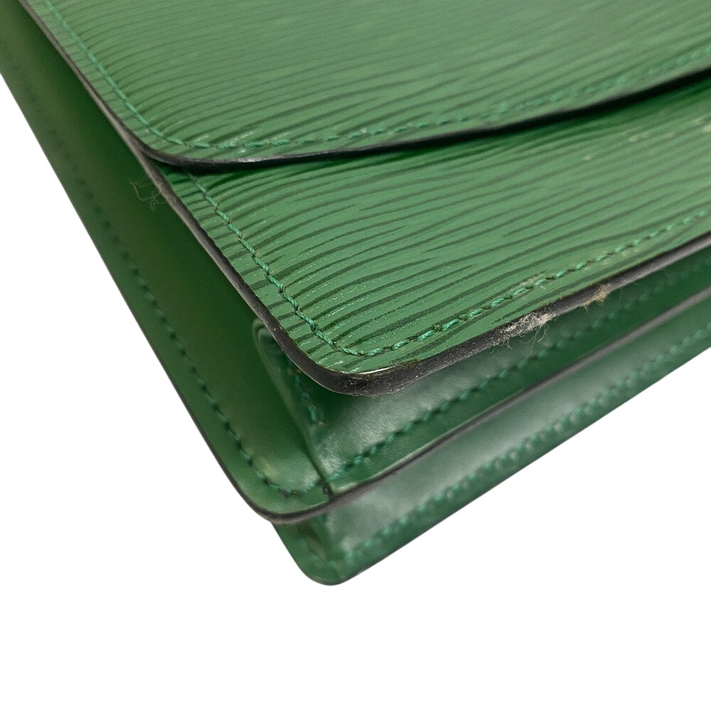 LOUIS VUITTON Shoulder Bag Epi green Epi Grenel Women