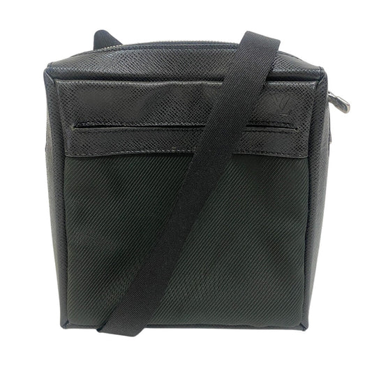 LOUIS VUITTON Shoulder Bag Taiga black Shoulder Bag Taiga Sayan mens