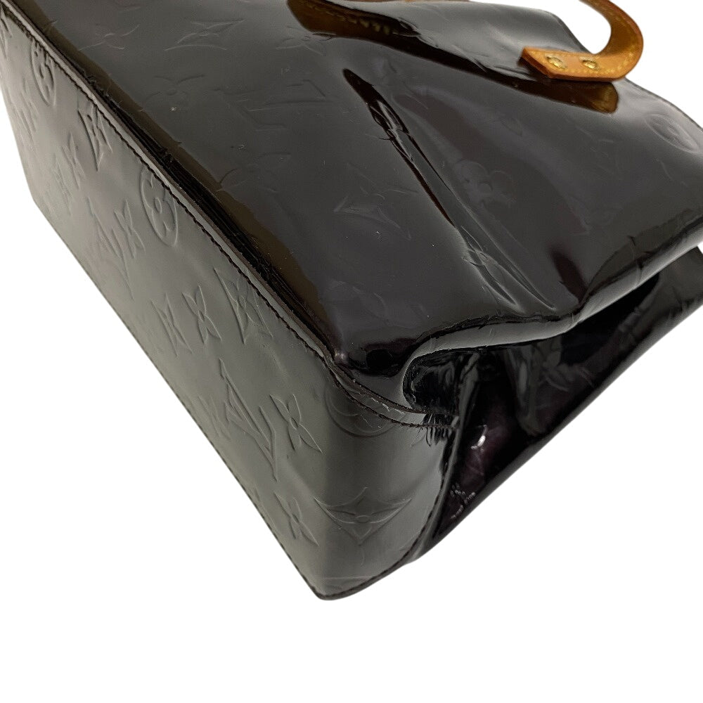 LOUIS VUITTON Tote Bag Patent leather Amarrant Vernis Lead PM Women