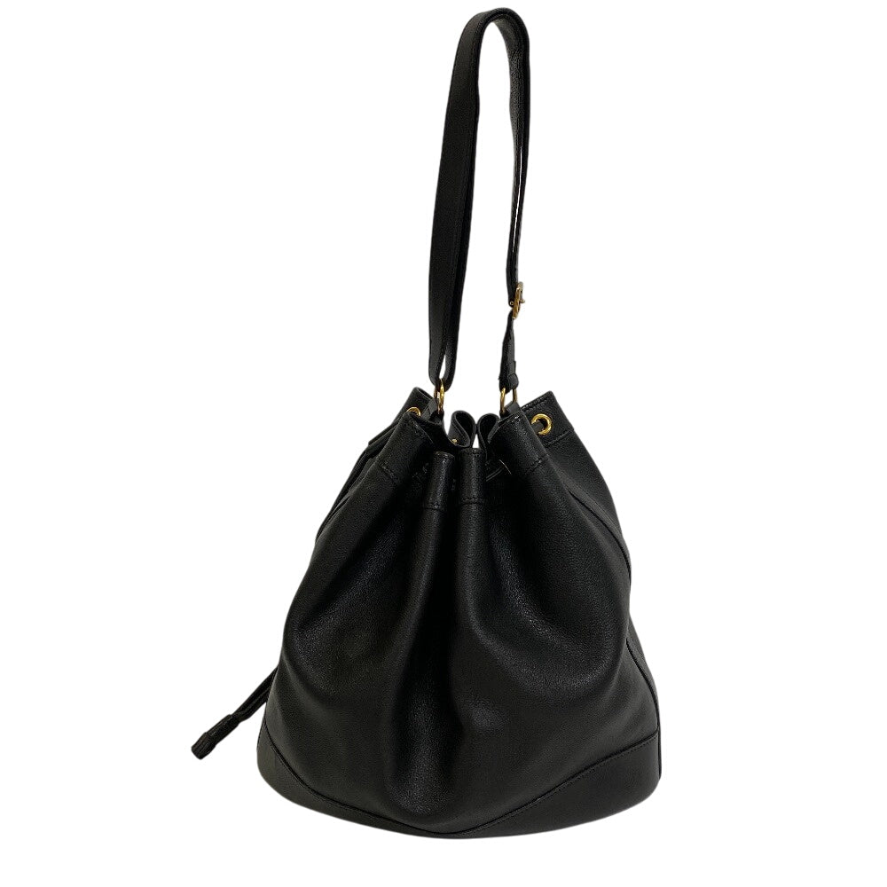 HERMES Shoulder Bag leather black market