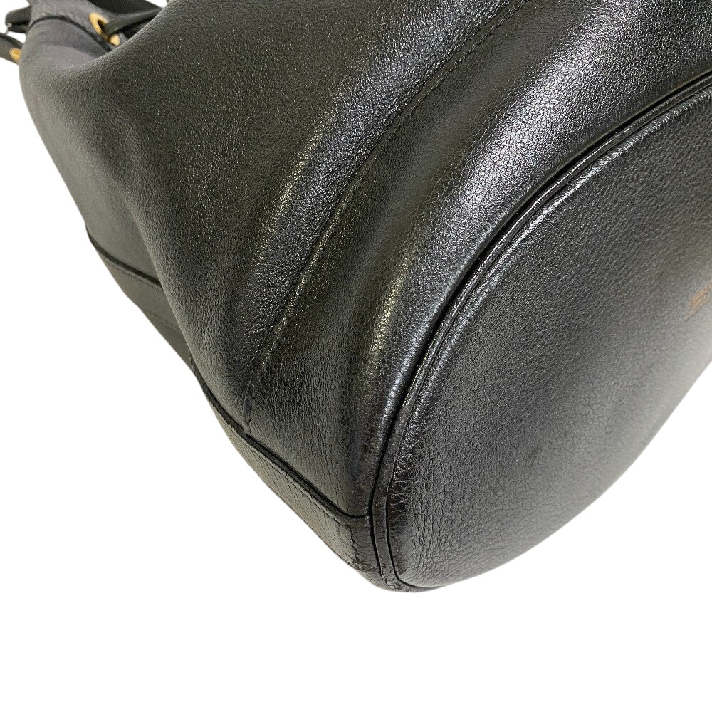HERMES Shoulder Bag leather black market