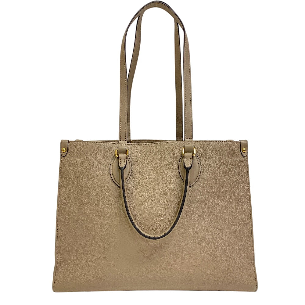Luxury Women's Handbag | LOUIS VUITTON Handbag Monogram Empreinte , Leather beige Monogram Ann Platt On the Go MM