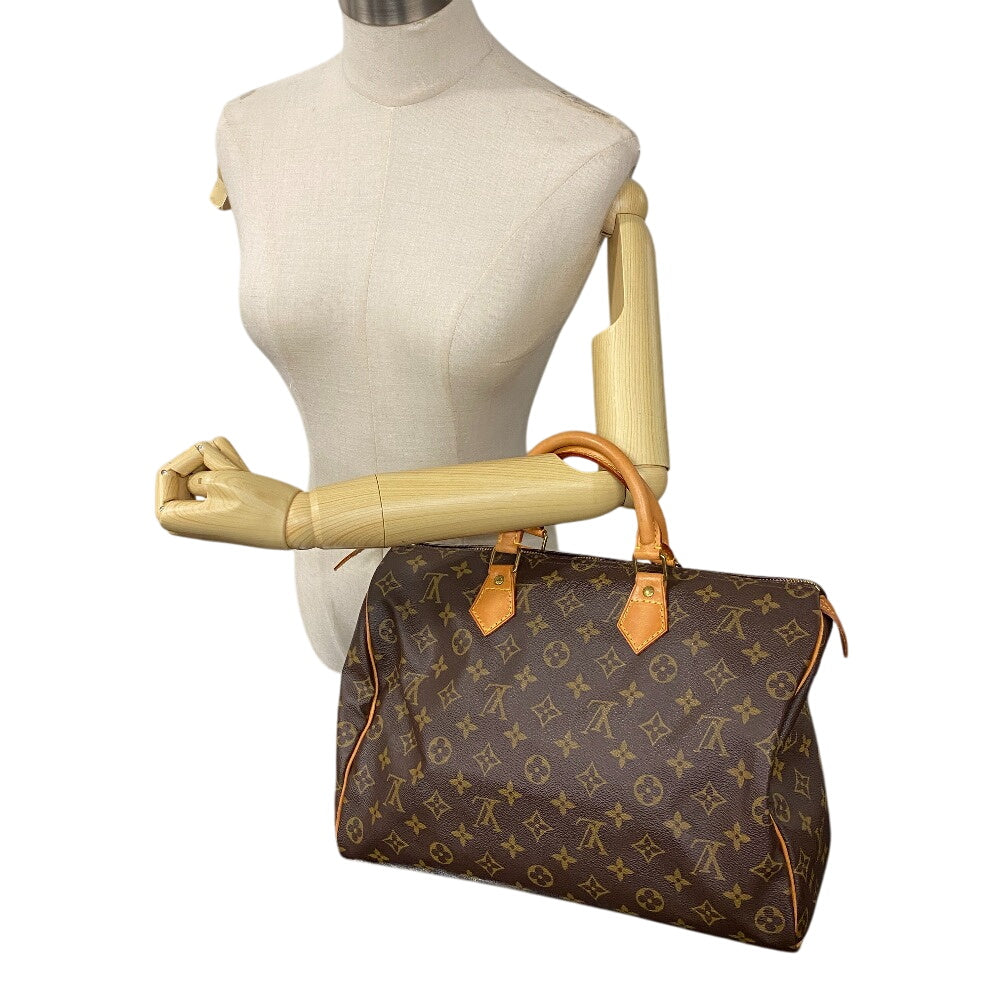 Luxury Women's Handbag | LOUIS VUITTON Boston Duffel bag leather Brown Monogram