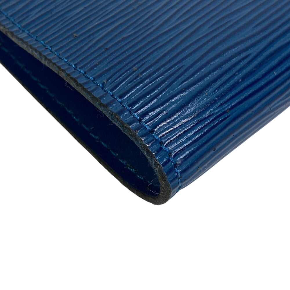 LOUIS VUITTON Pouch Epi Leather blue Epi Pochette Accessoar