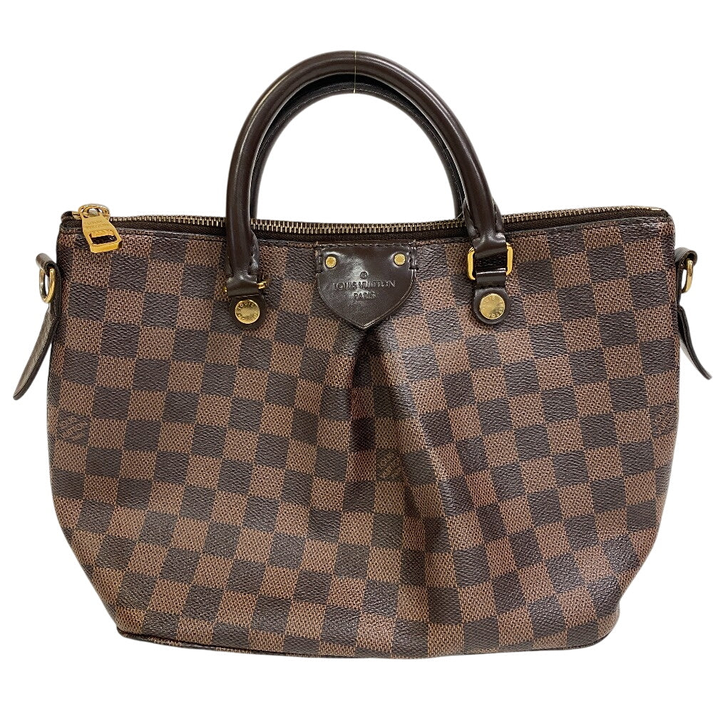 LOUIS VUITTON Handbag PVC Brown Damier Sienna PM