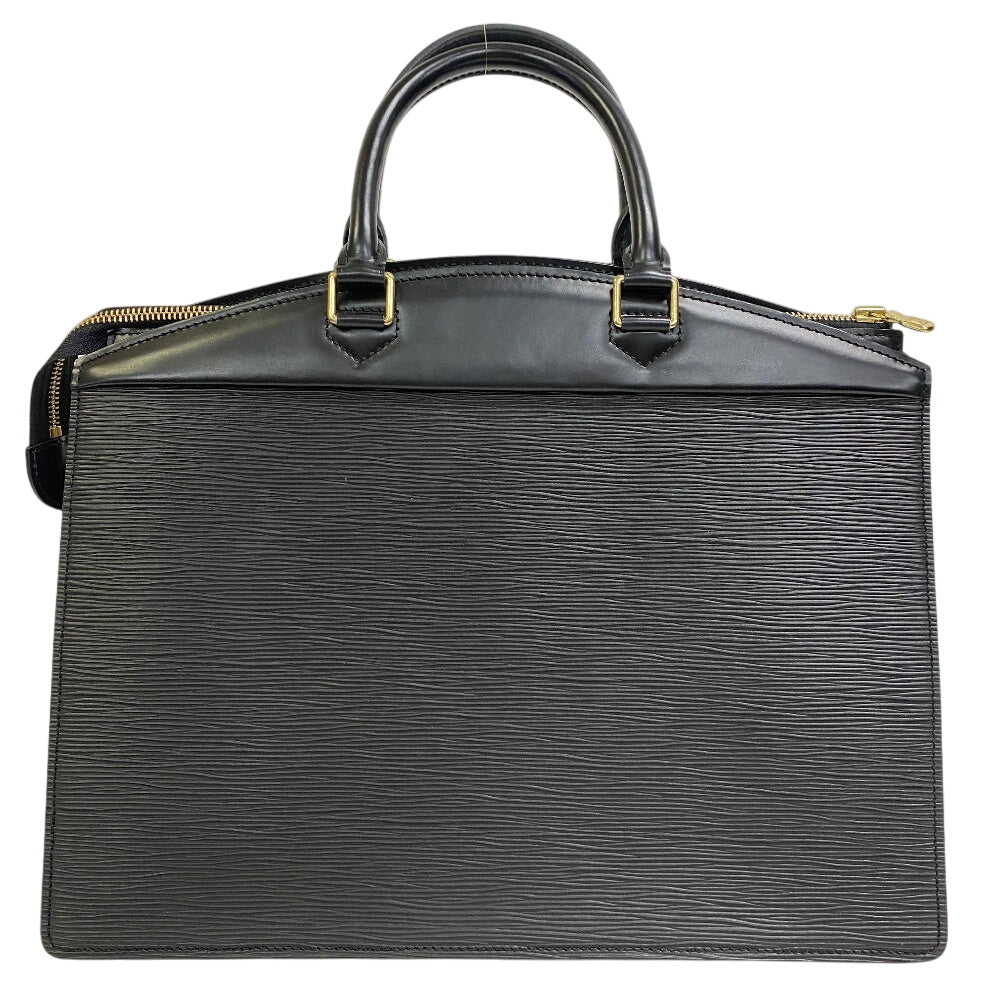 LOUIS VUITTON Handbag Epi black Epi Riviera