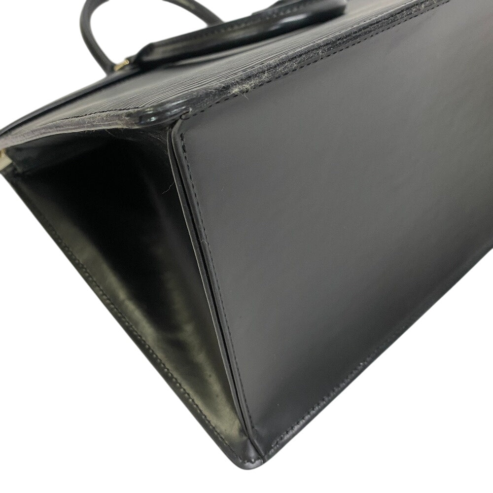 LOUIS VUITTON Handbag Epi black Epi Riviera