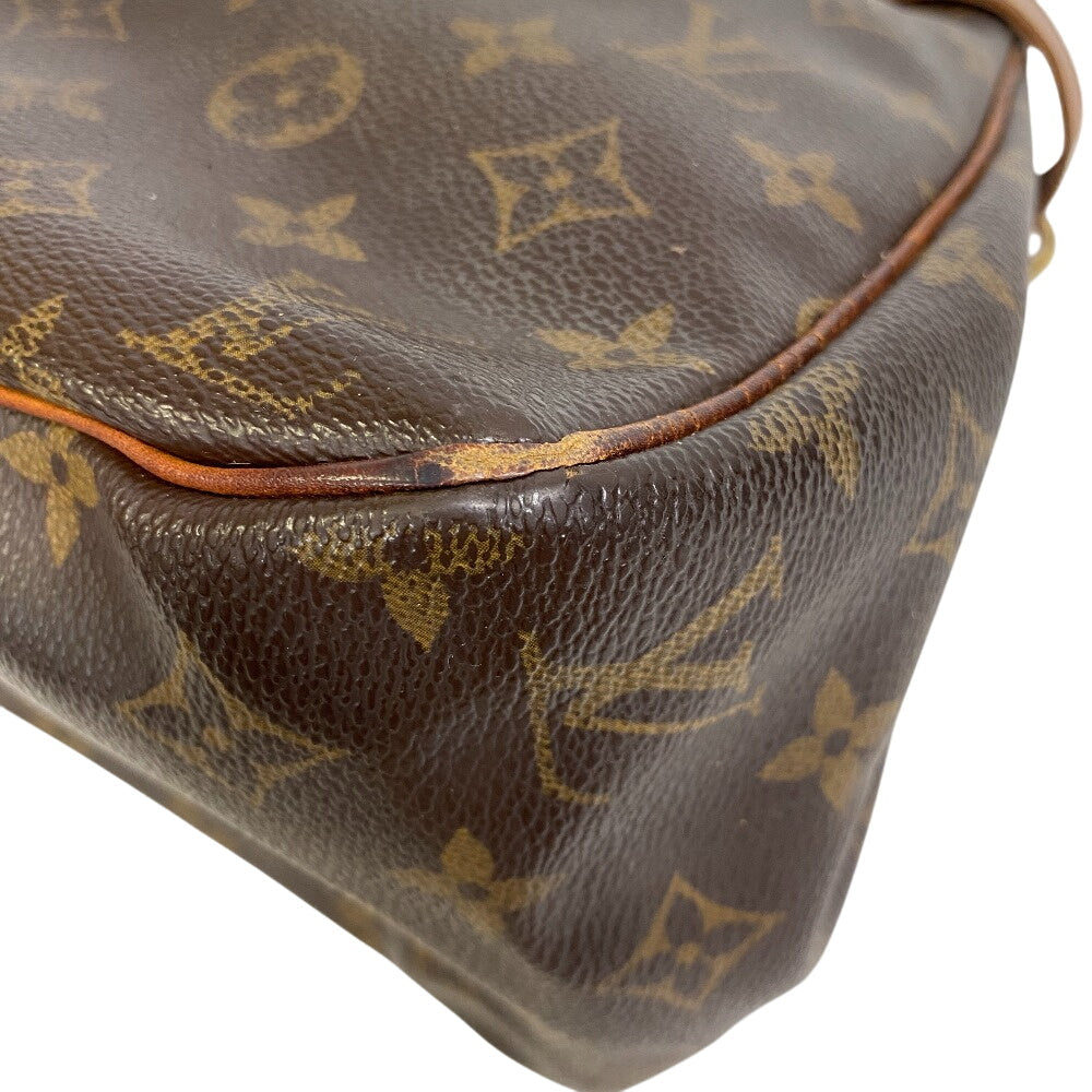 LOUIS VUITTON Tote Bag Monogram, Leather Brown Monogram Batignolles Horizontal
