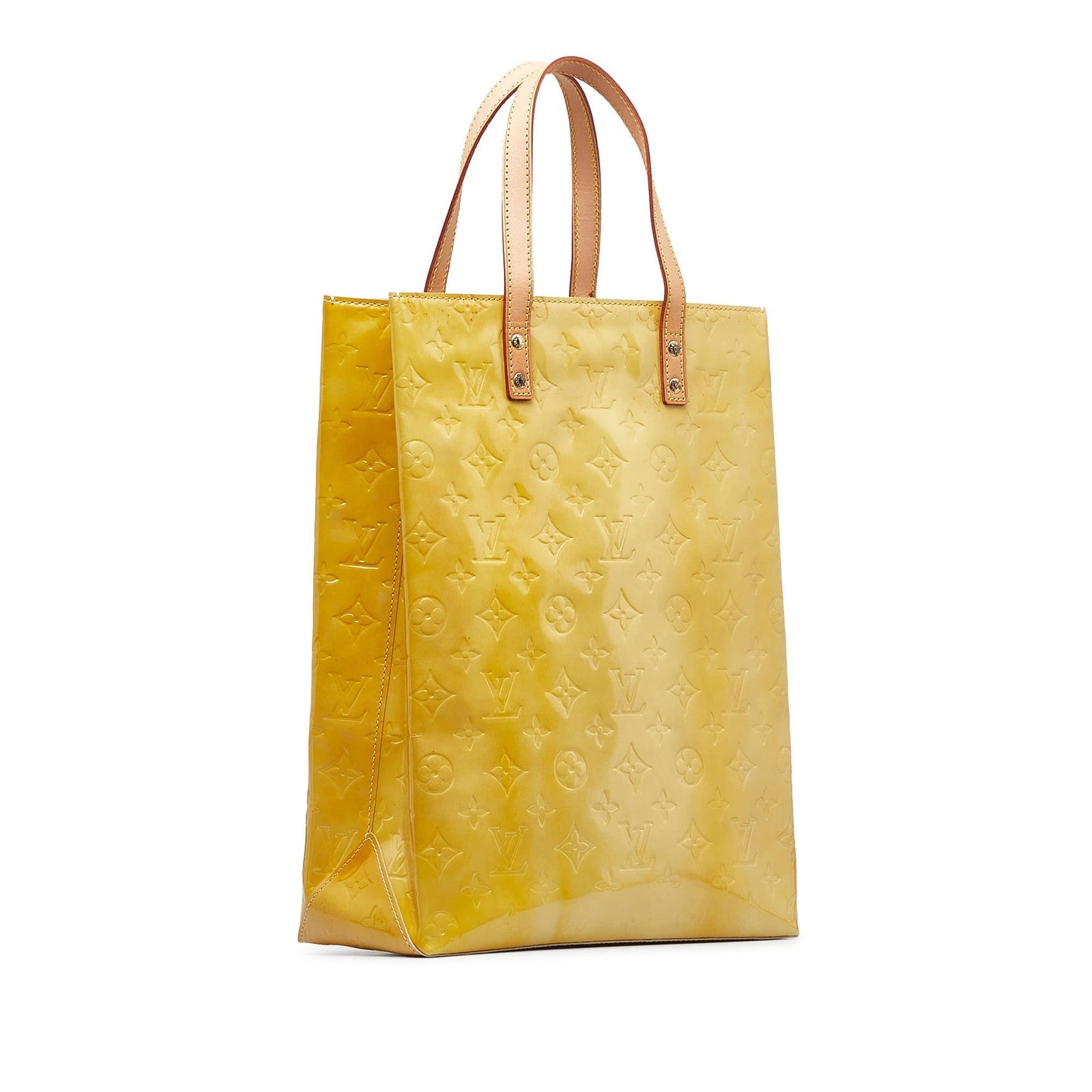 LOUIS VUITTON Monogram Vernis Reade MM Tote Bag