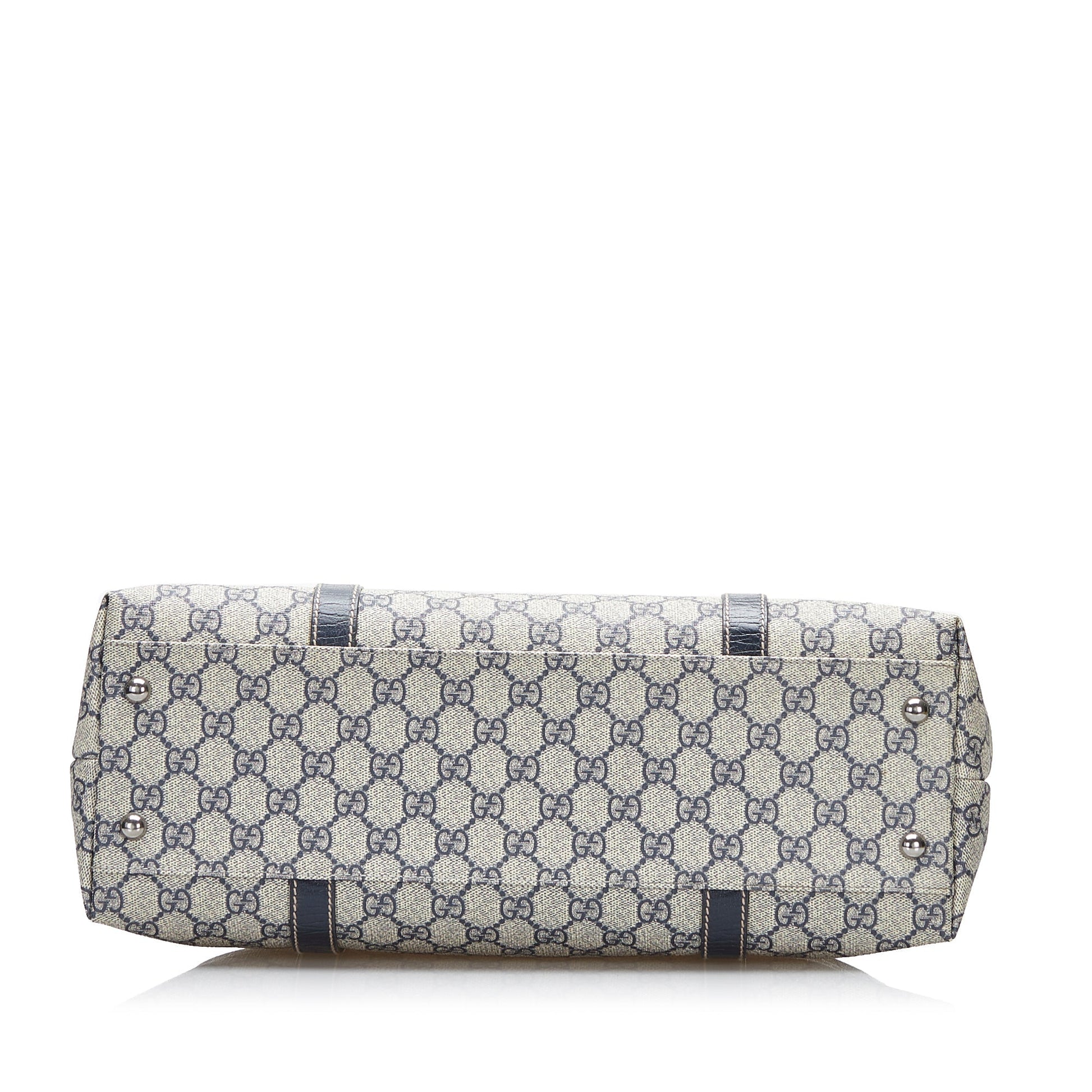 Gucci Leather Canvas Tote