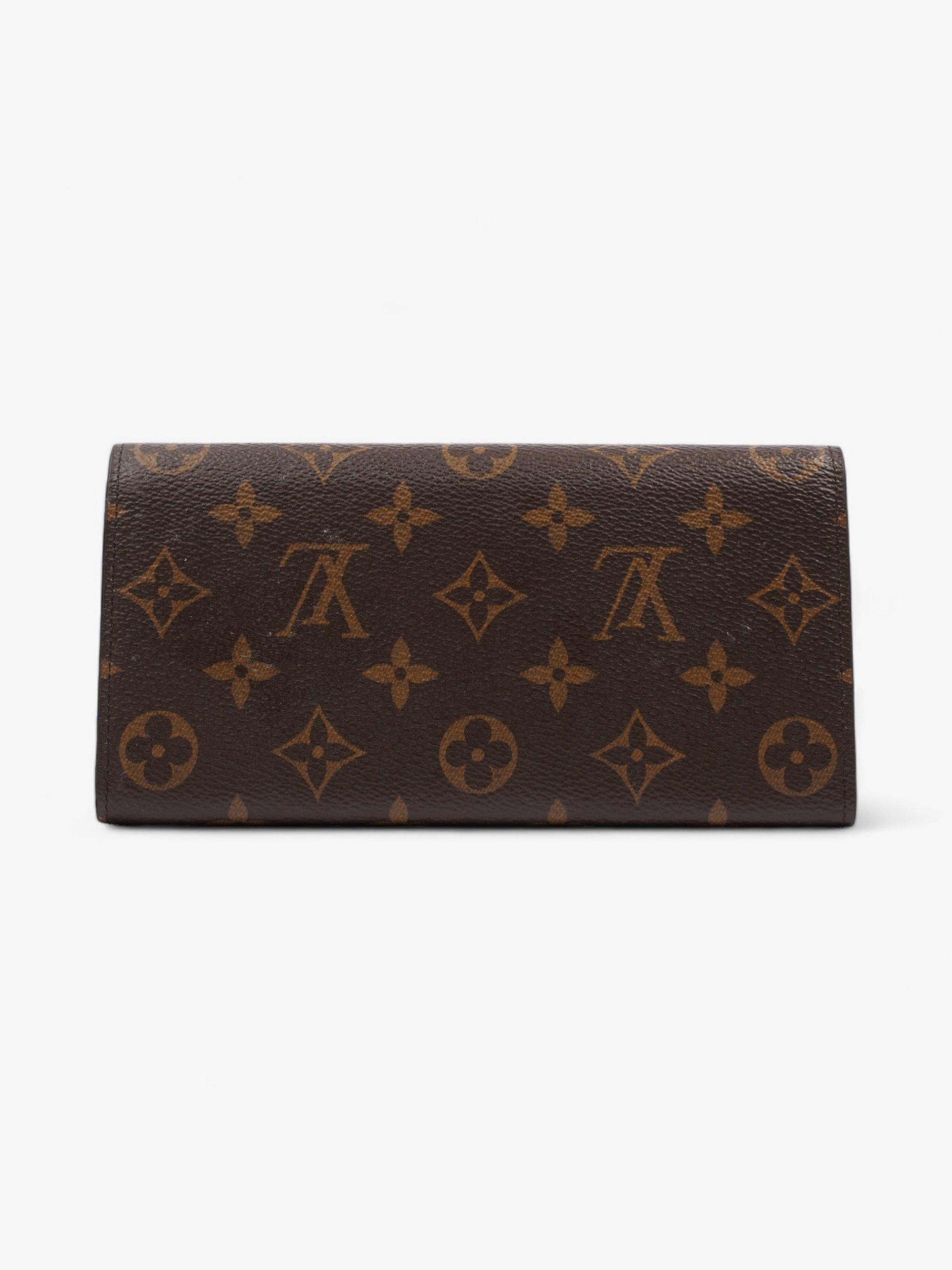 Louis Vuitton Emilie Wallet Monogram / Rose Ballerine Coated Canvas
