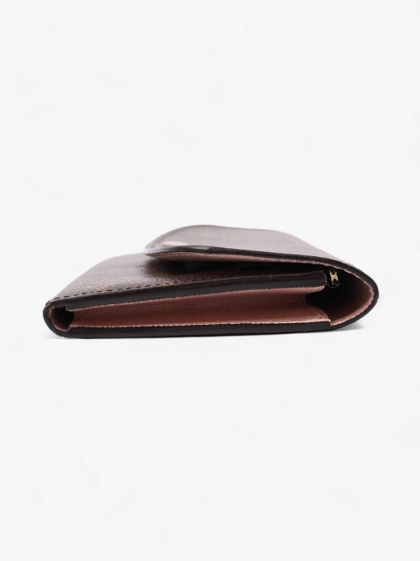 Louis Vuitton Emilie Wallet Monogram / Rose Ballerine Coated Canvas