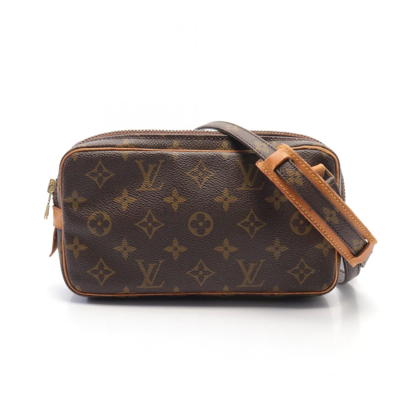 Louis Vuitton Monogram Coated Canvas Leather Shoulder Bag