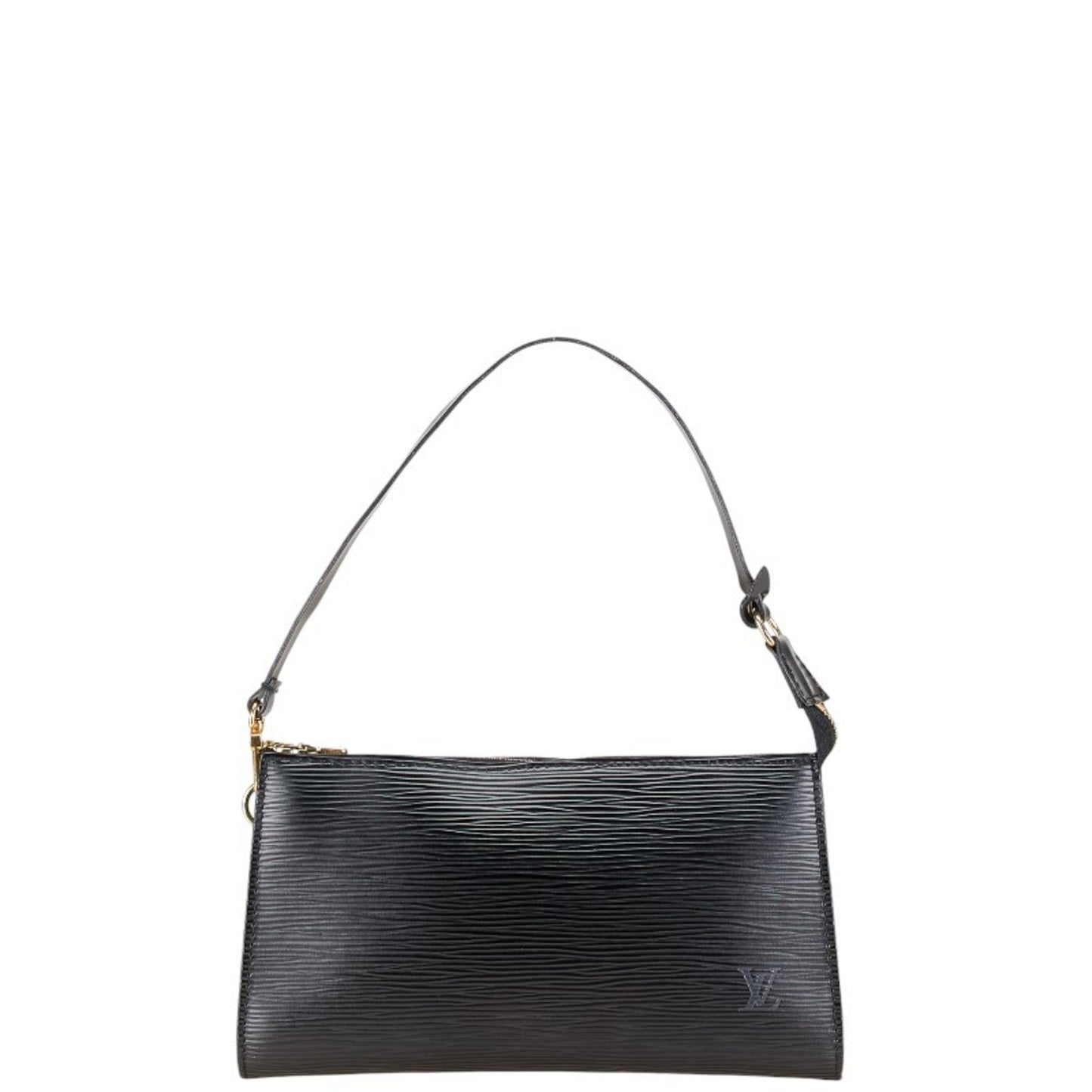Louis Vuitton Noir Leather Handbag Pouch