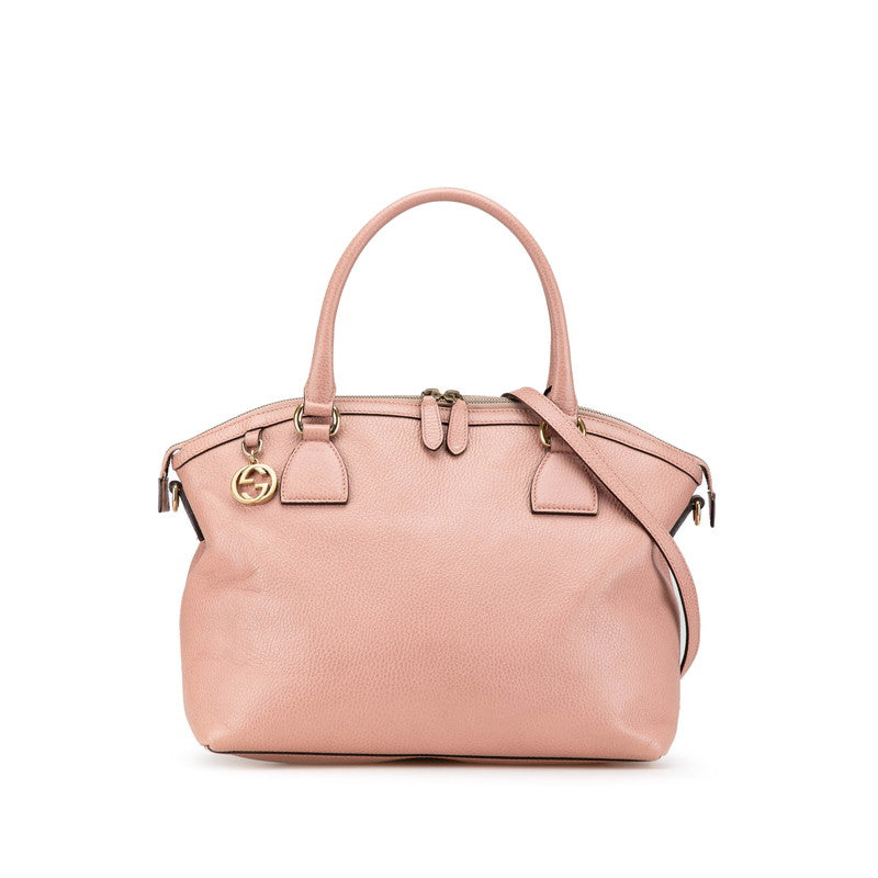 Gucci Interlocking G Leather 2way Bag