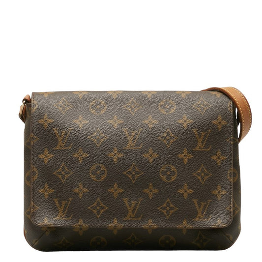 Louis Vuitton Monogram Tango Short Shoulder Bag M51257 Brown PVC Leather Louis Vuitton