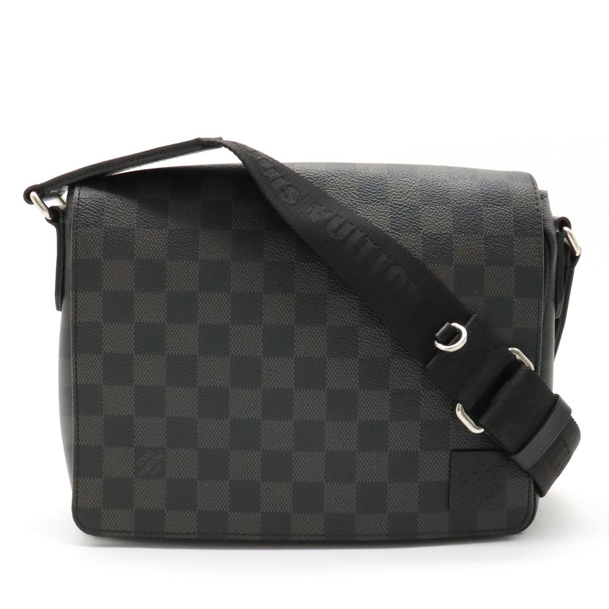 LOUIS VUITTON Damier District PM Shoulder Bag Messenger Bag N42710