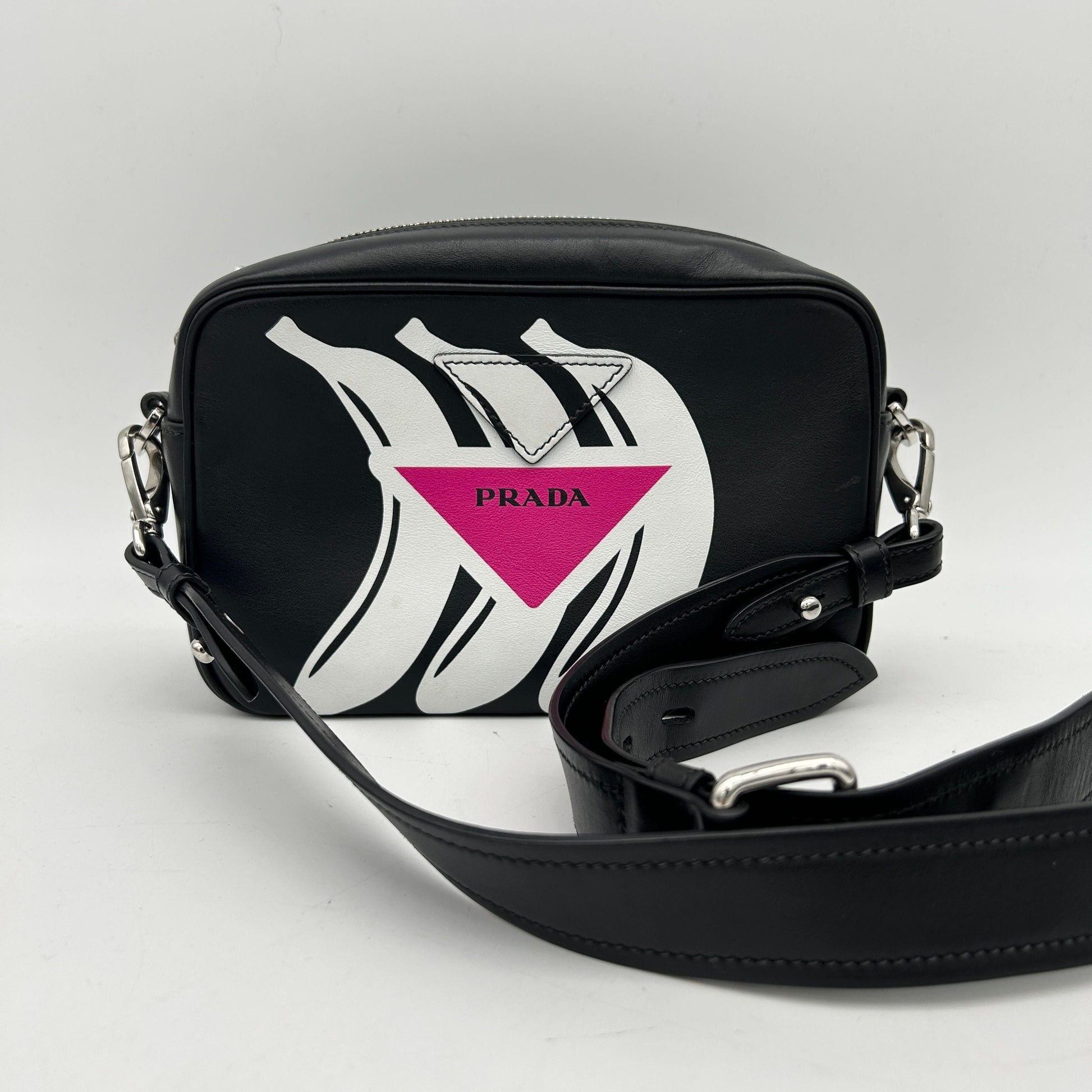 PRADA City Calf Leather Crossbody Bag CN241210C1