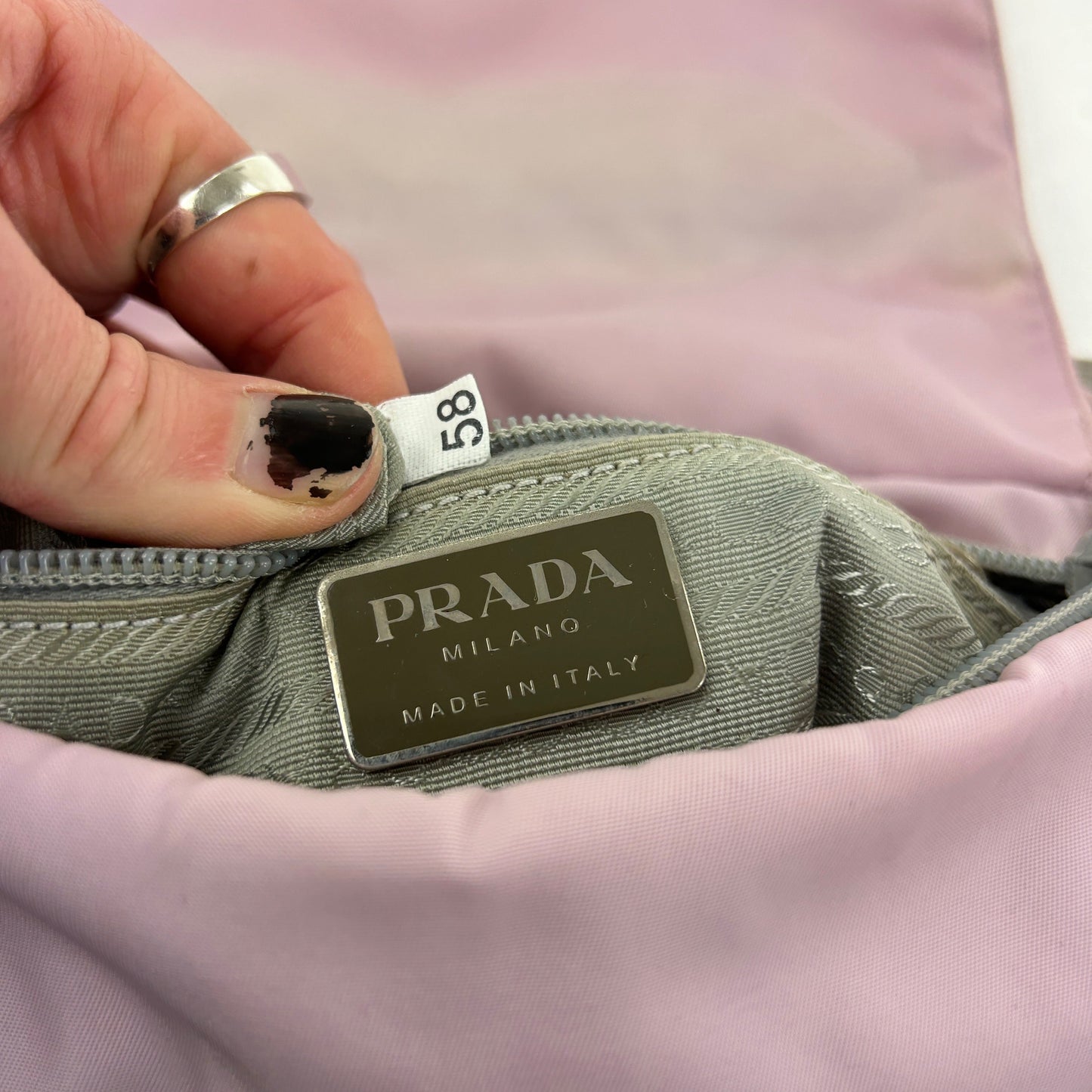 Prada Pocket Cross Body Bag