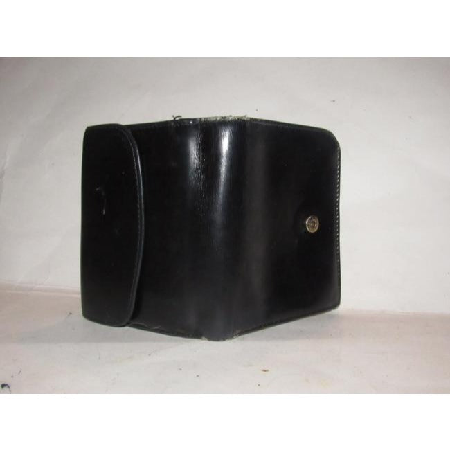 Gucci Navy Leather Exterior With Red Leather Lining And Gold Horseshoe Accent Walletdesigner