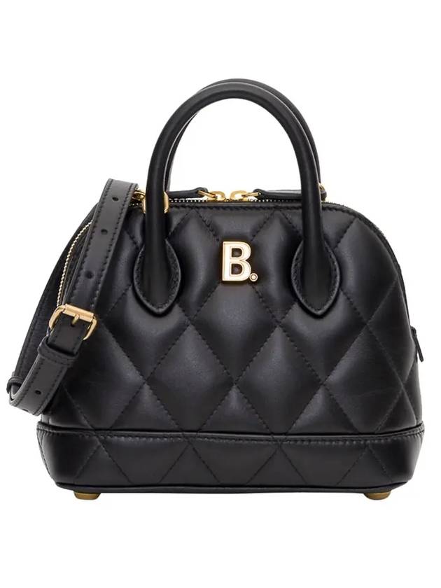 Luxury Balenciaga Trending 2026 Ville Quilted Leather Top Handle Cross Bag Black