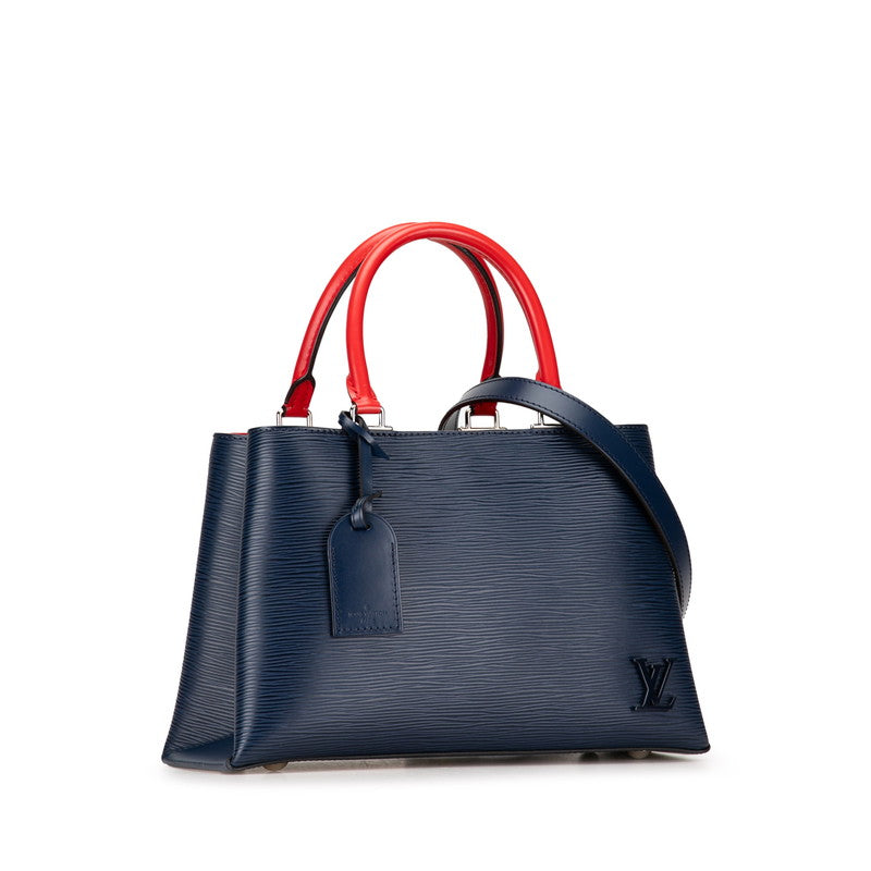 Louis Vuitton 2WAY M53512 Andigo Coquimbo Blue Leather Louis Vuitton 2WAY M53512