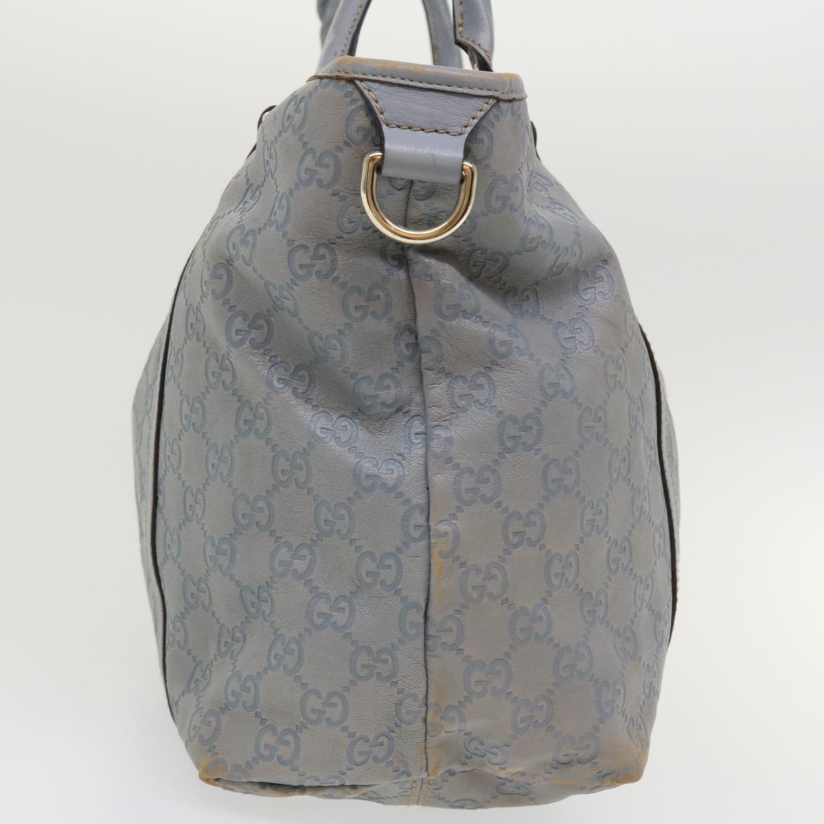 Gucci Leather Canvas Shoulder Bag
