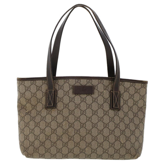 Gucci Leather Canvas Tote