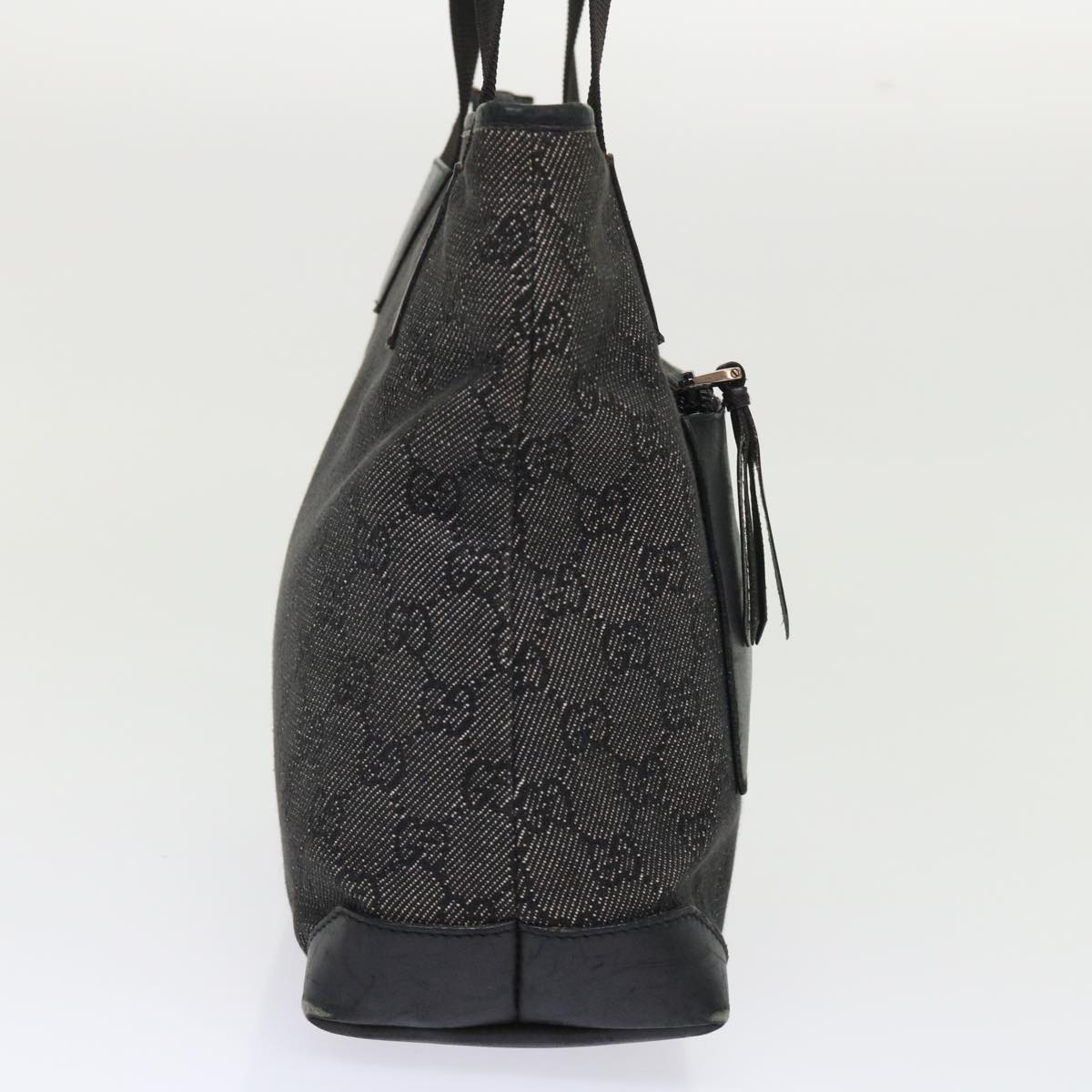 Gucci Leather Canvas Shoulder Bag