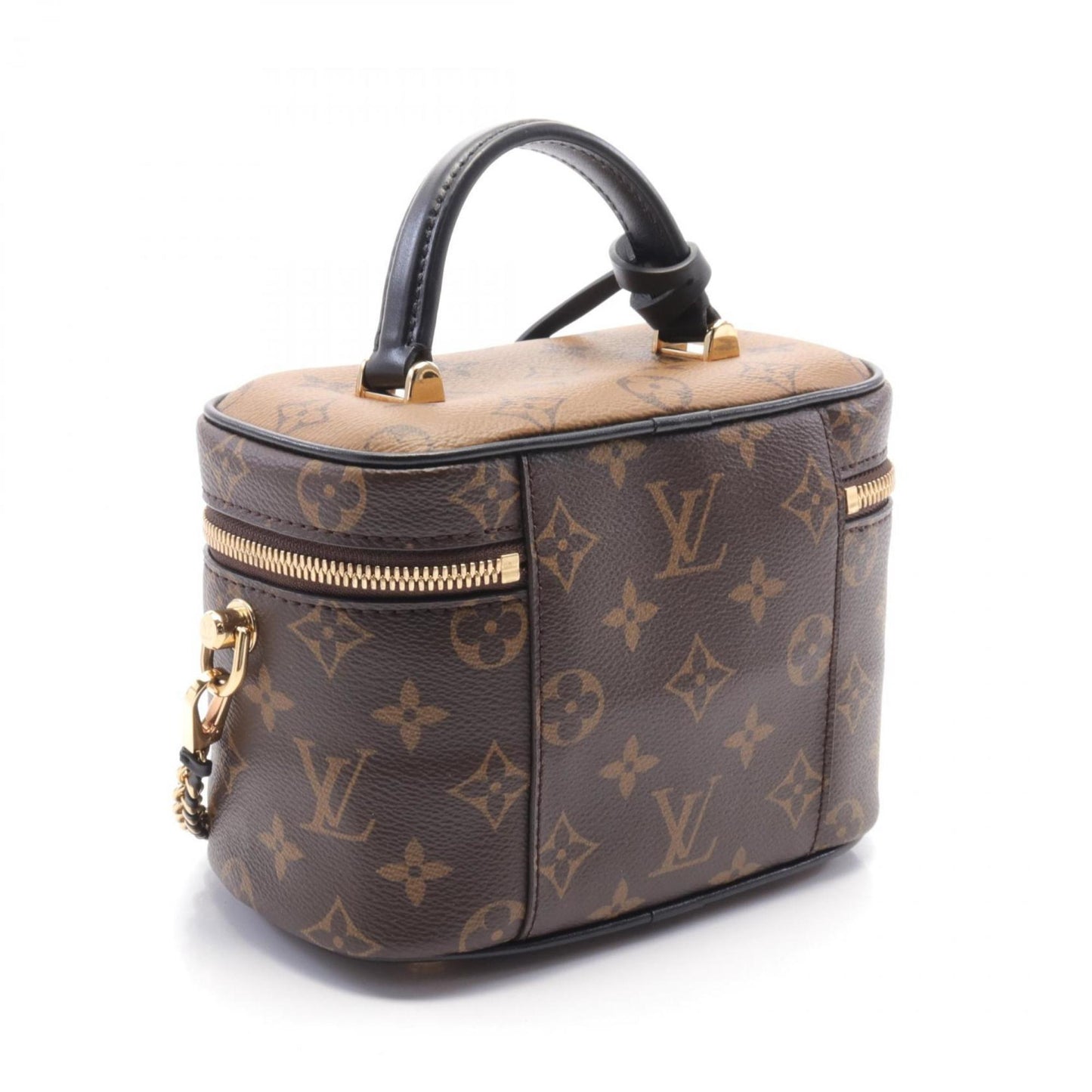 Louis Vuitton Coated Canvas Leather Handbag