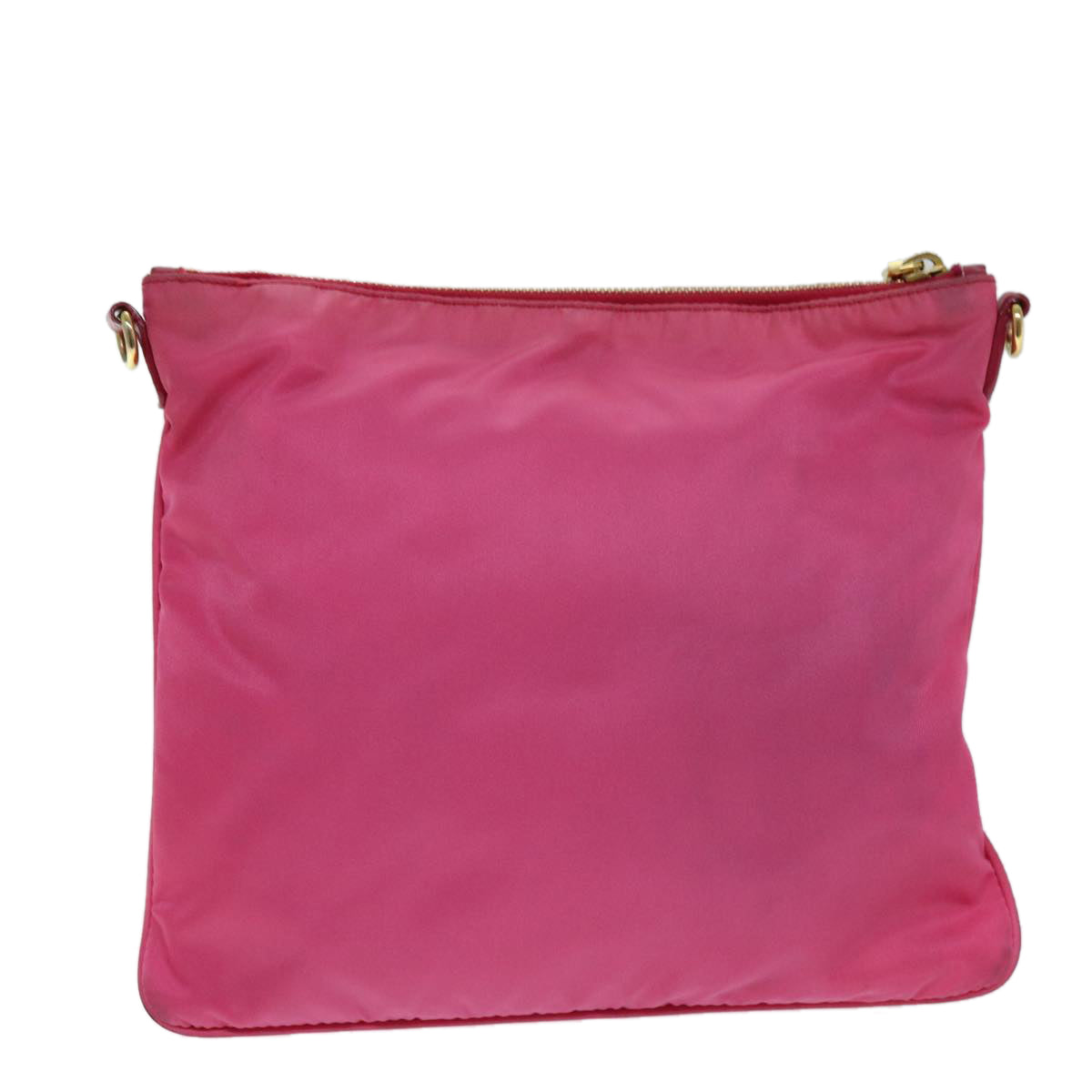 PRADA Shoulder Bag Nylon Pink Auth ac3015