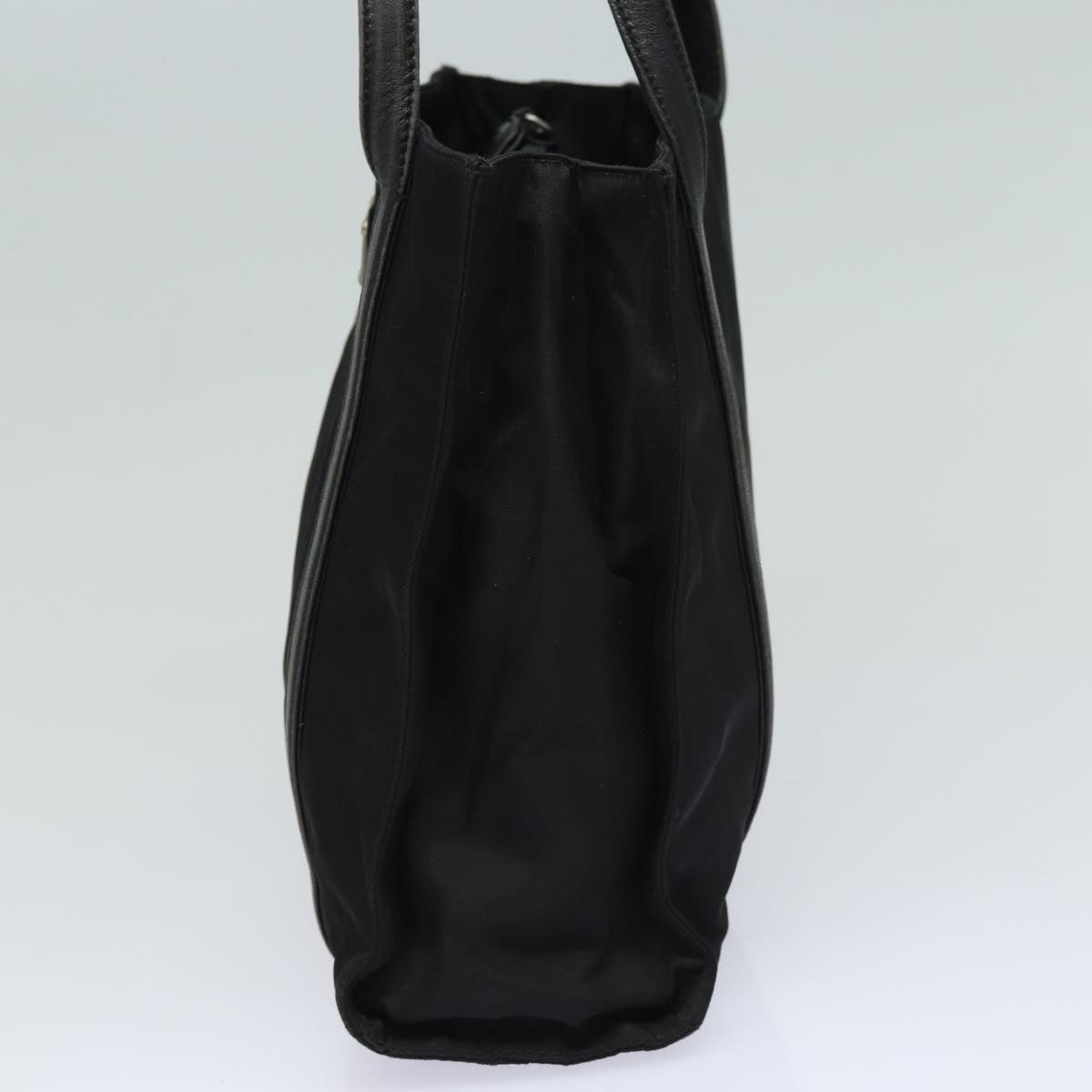PRADA Shoulder Bag Nylon Black Auth