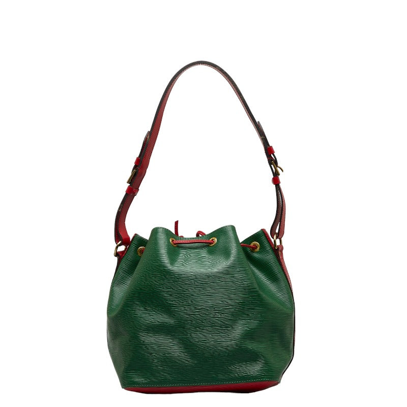 Louis Vuitton Epi Puccinoe M44147 Borneo Green Castilian Red Leather Louis Vuitton