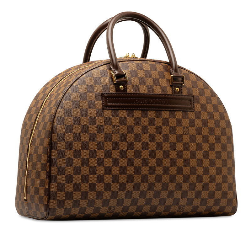 Louis Vuitton Damier Nonerita 24 Bag Boston Bag N41454 Brown PVC Leather Louis Vuitton
