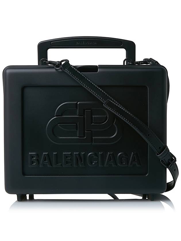 Luxury Balenciaga Trending 2026 BB Logo Top Handle Tote Bag Black
