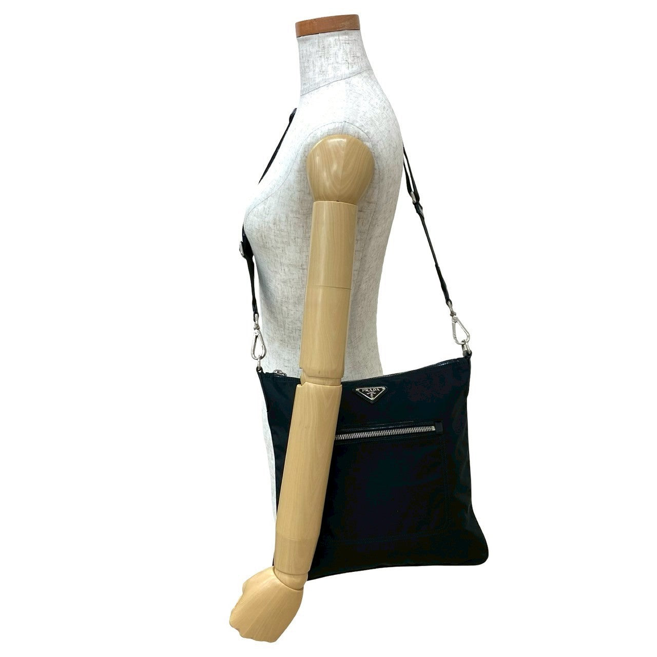Prada Tessuto Nylon Shoulder Bag