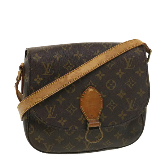 LOUIS VUITTON Monogram Saint Cloud GM Shoulder Bag M51242 LV am4076