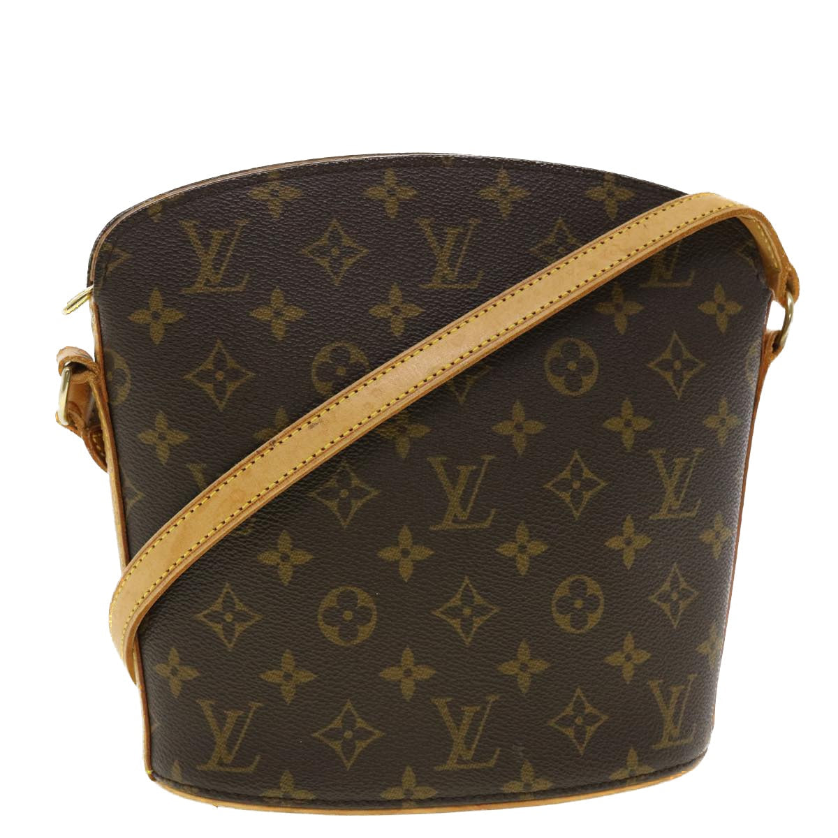LOUIS VUITTON Monogram Drouot Shoulder Bag M51290 LV am4190