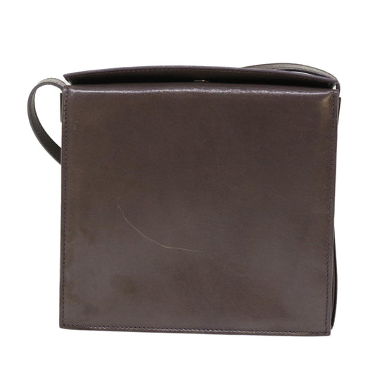 GUCCI Shoulder Bag Leather Outlet Gray 007.2014/3444 am4648