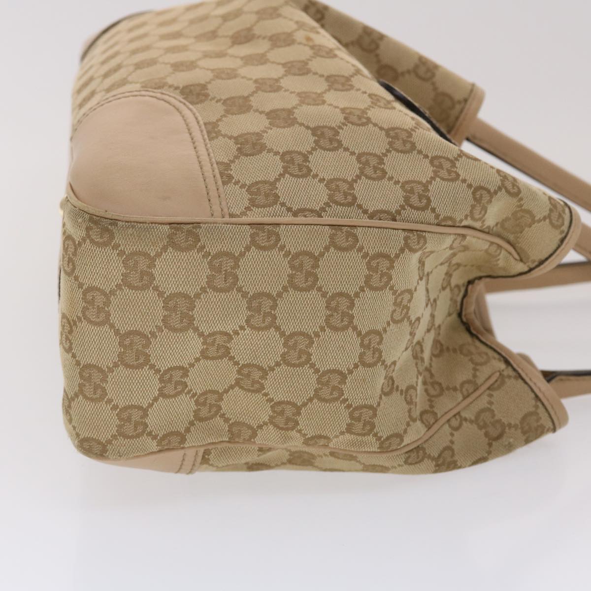 Gucci Leather Canvas Tote