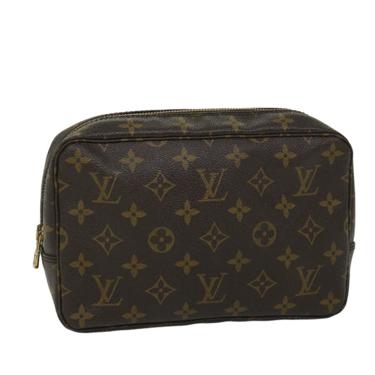 LOUIS VUITTON Monogram Trousse Toilette 23 Clutch Bag M47524 LV Auth am5087